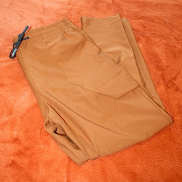Burnt Orange, stretch waist pants - Picture 2 of 3